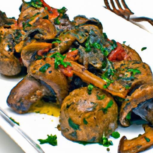 setas al ajillo (spanish garlic mushrooms)