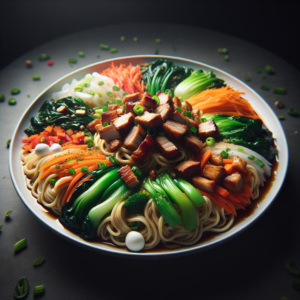 Shanghai Noodles with Pork