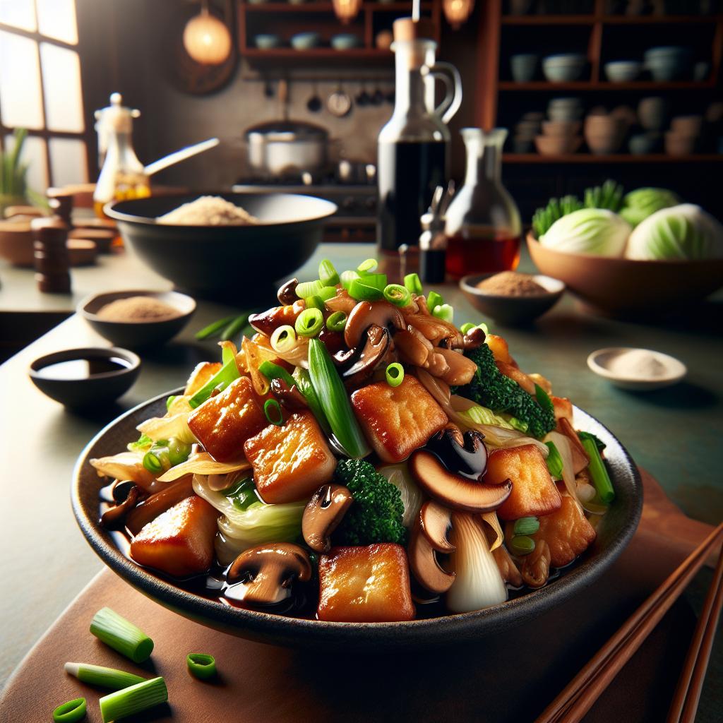 Shanghai Stir Fried Rice Cake