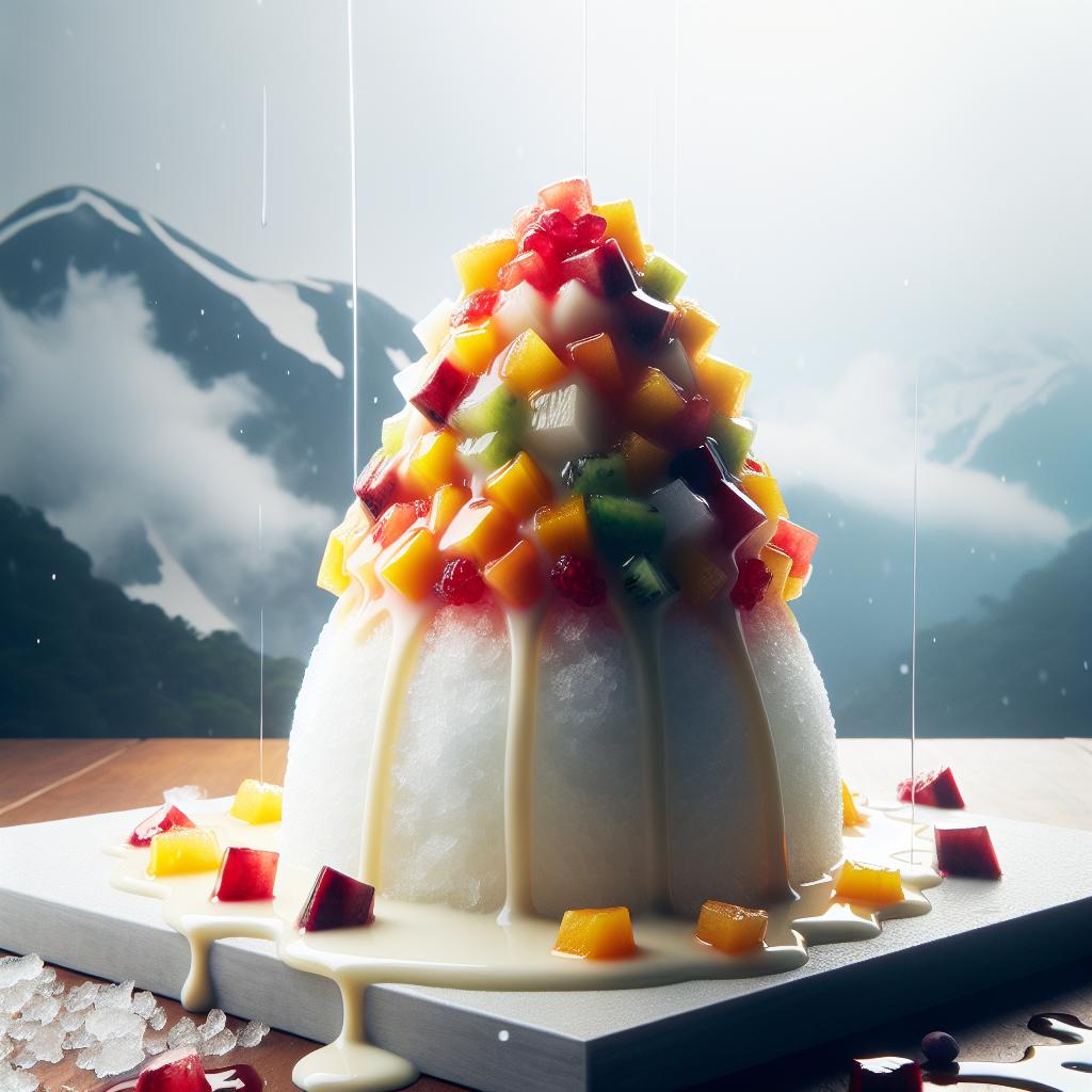 Shaved Ice Dessert