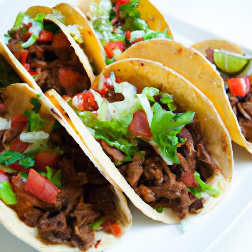 shredded beef tacos