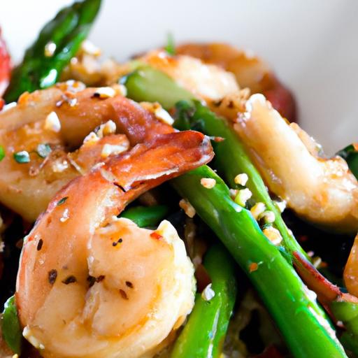 shrimp and asparagus stir fry