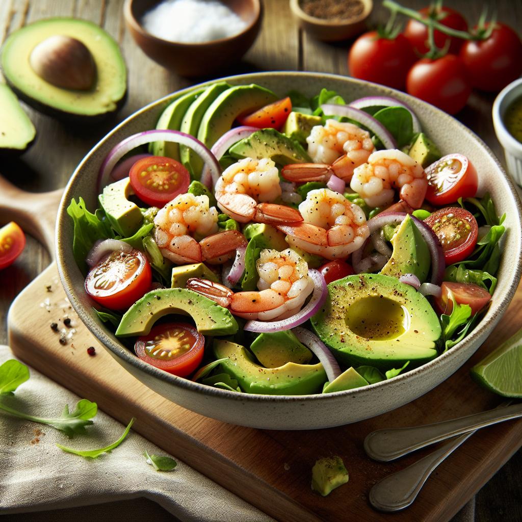 shrimp and avocado salad