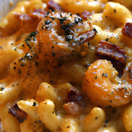 shrimp and grits mac and cheese