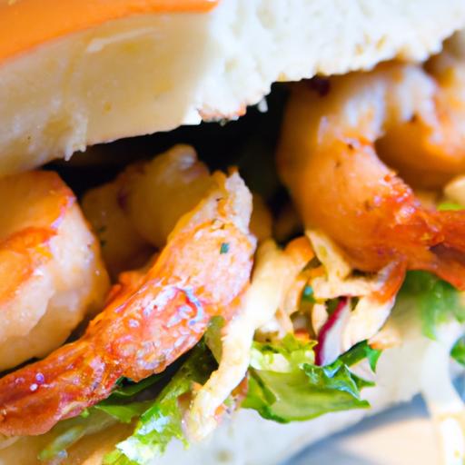 Shrimp Po' Boy Sandwiches