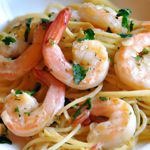 shrimp scampi linguine