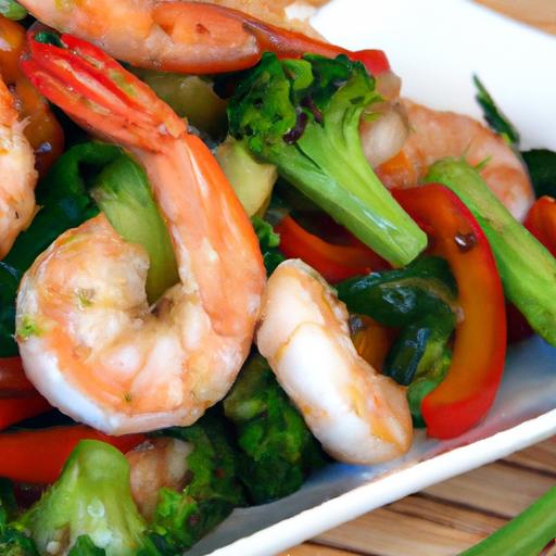 shrimp teriyaki stir fry