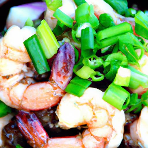 Shrimp with Black Bean Sauce