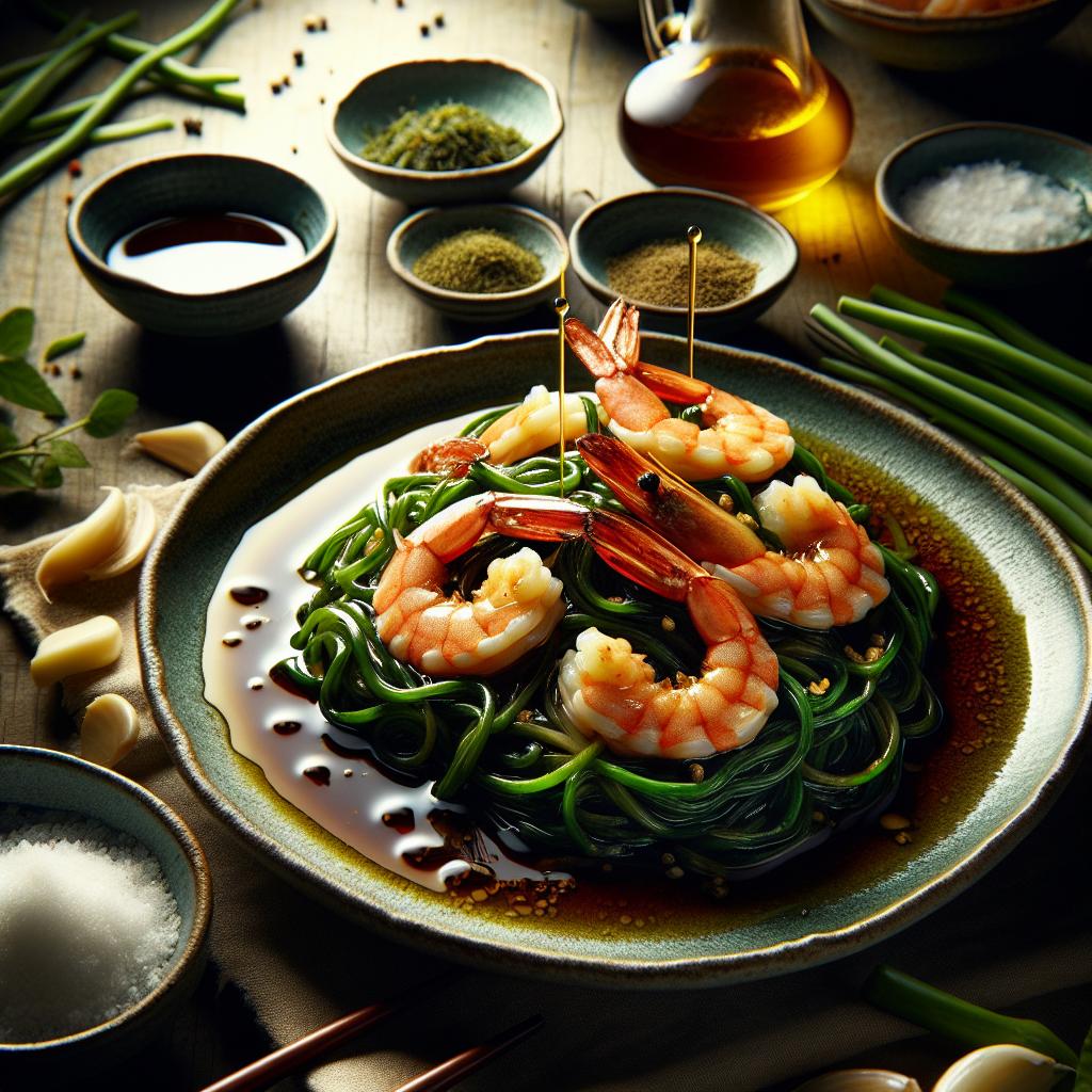 shrimp with longjing tea