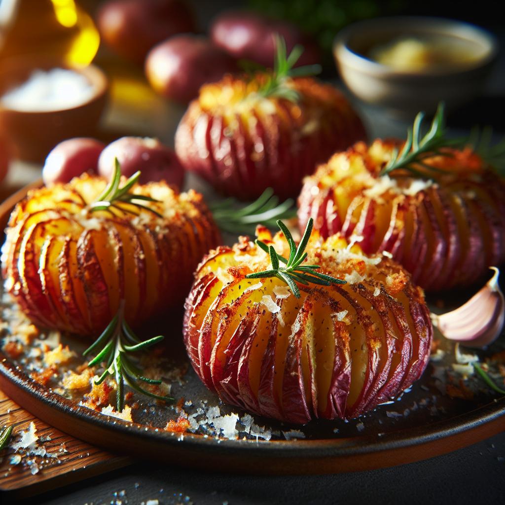 smashed red potatoes