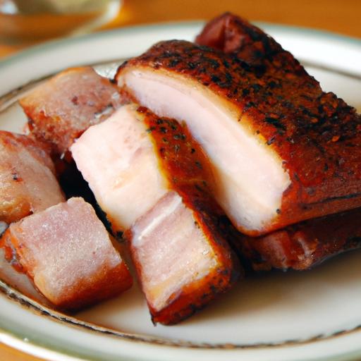 smoked pork belly