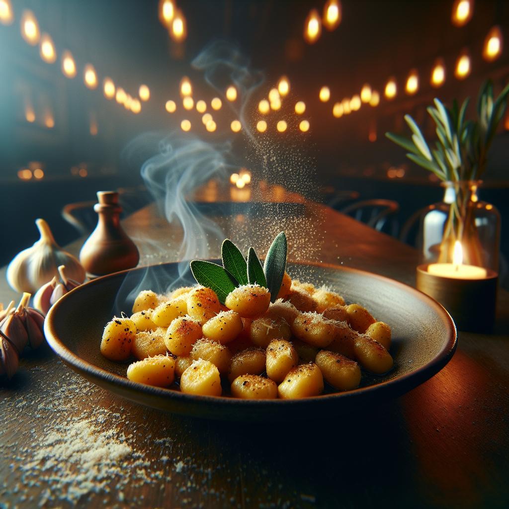 smoked potato gnocchi