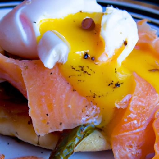 smoked salmon eggs benedict