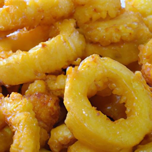 Smoky Corn and Onion Rings