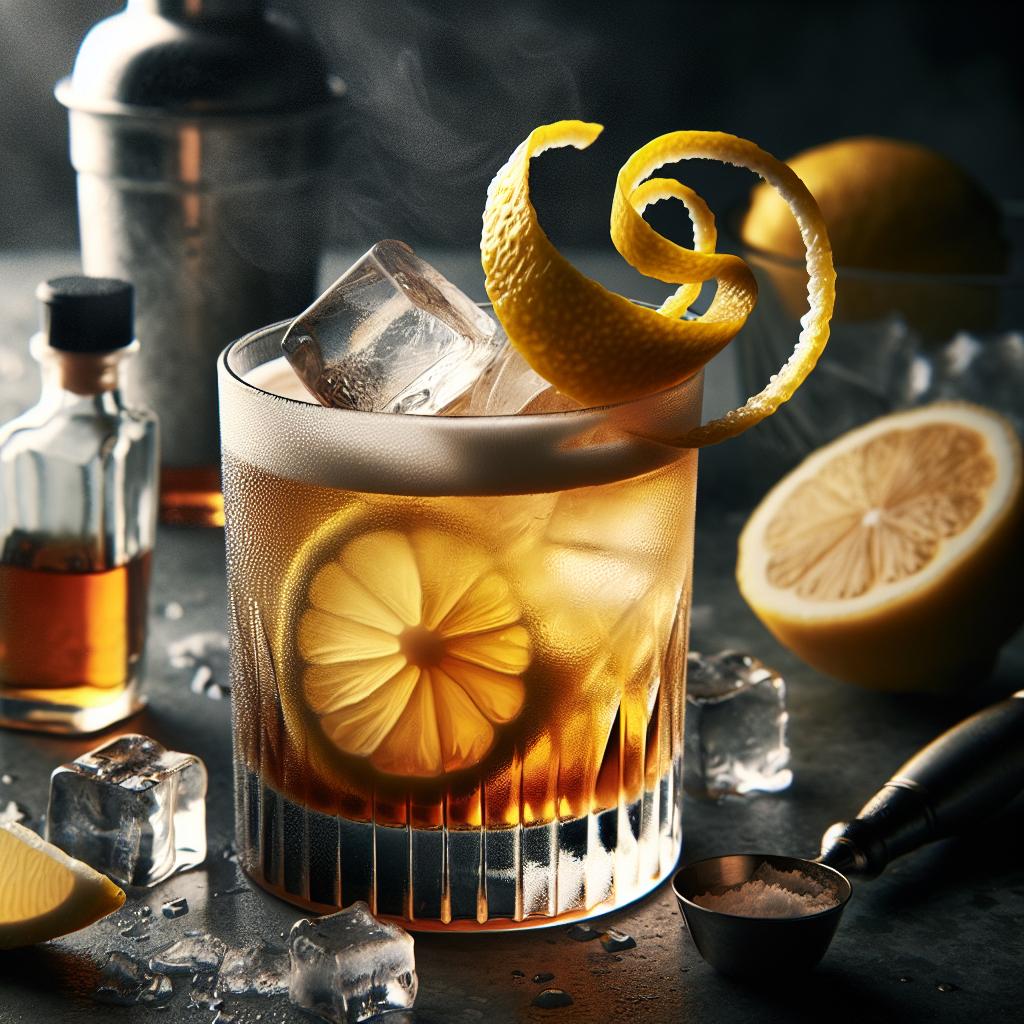 Smoky Whiskey Sour