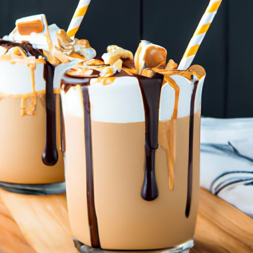 smores peanut butter milkshake