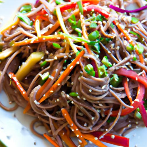 soba noodle salad