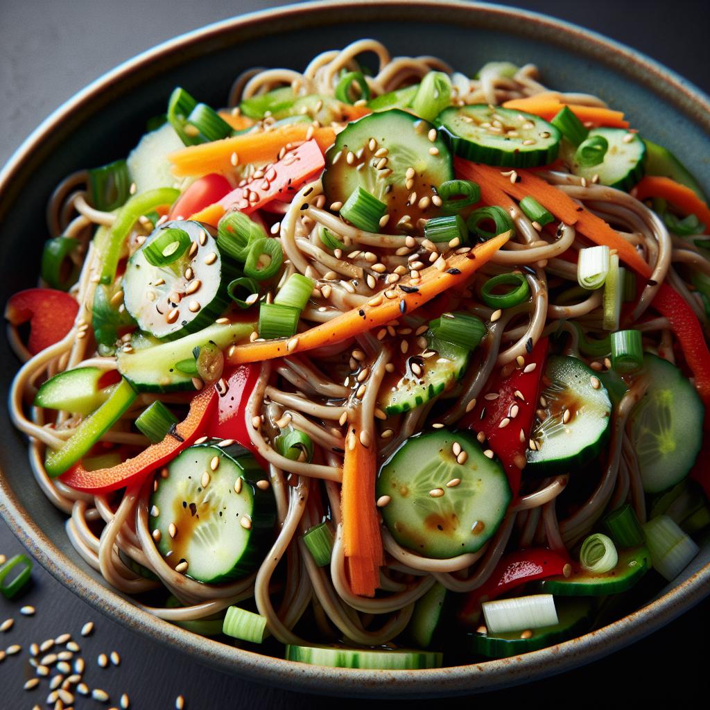 soba salad