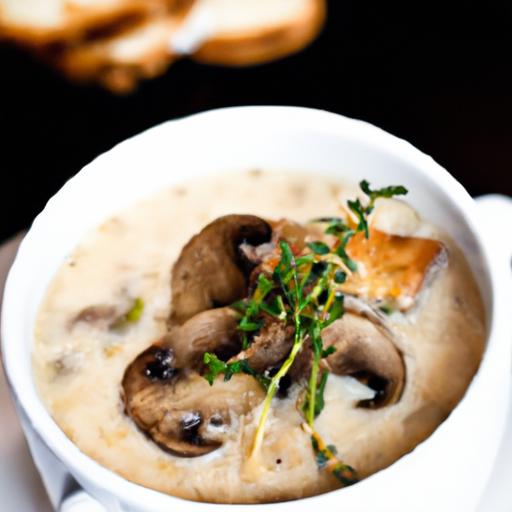 soupe aux champignons