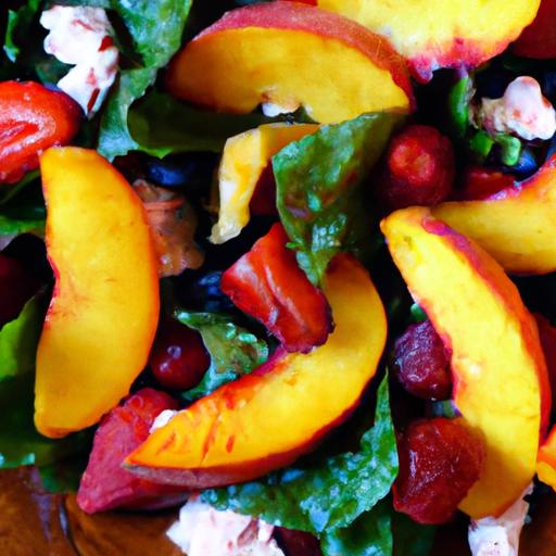 Southern Peach and Berry Salad