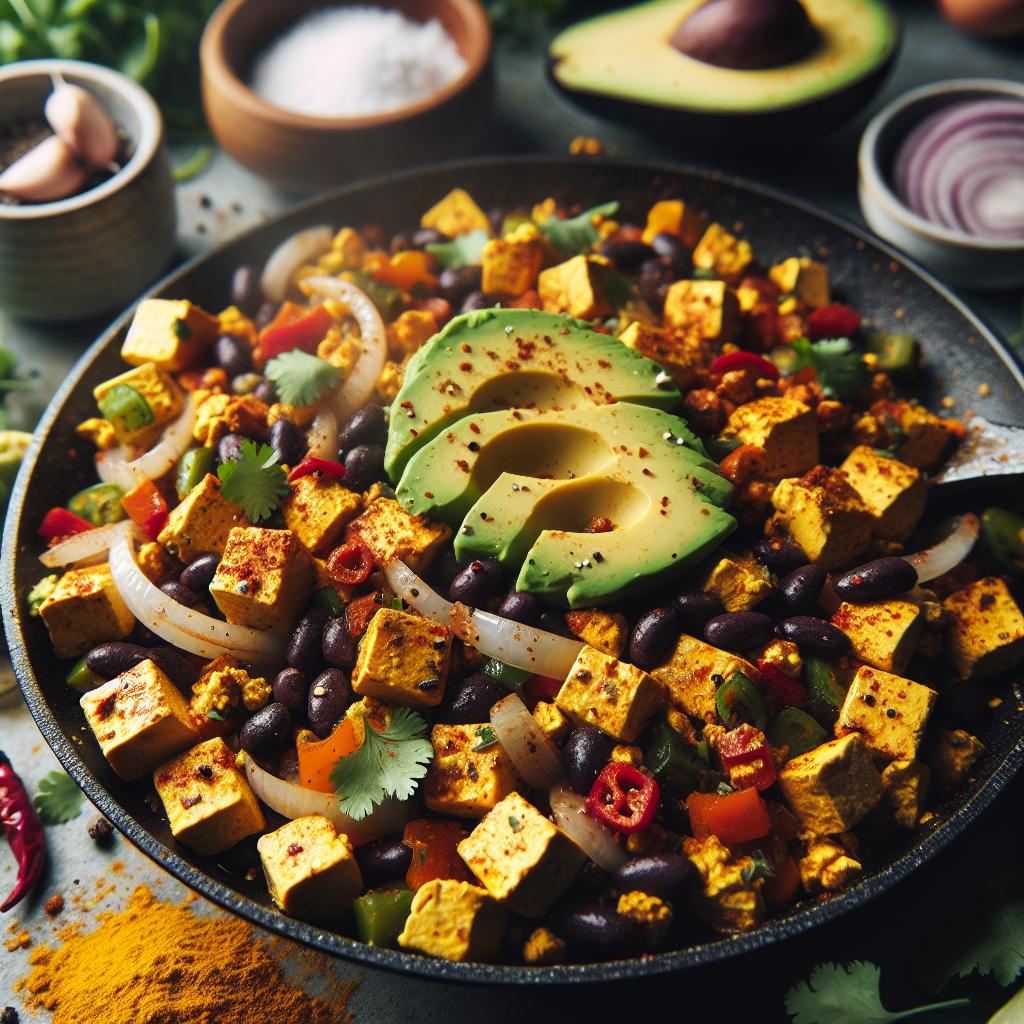 southwestern tofu scramble