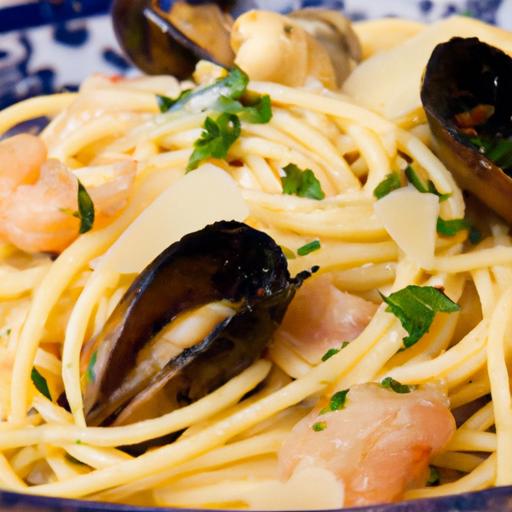 spaghetti alla carbonara di mare