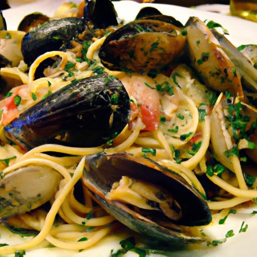 spaghetti con vongole e cozze