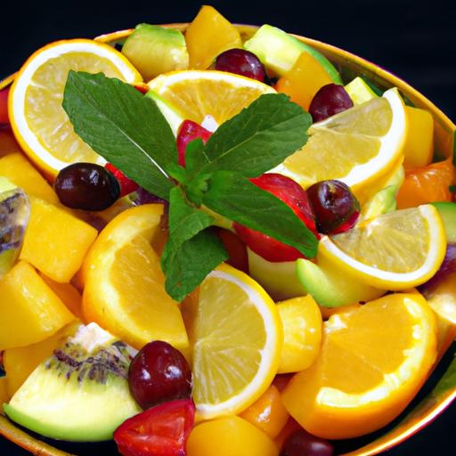 spanish fruit salad with sherry