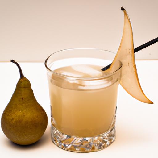 Spiced Pear Whiskey Sour