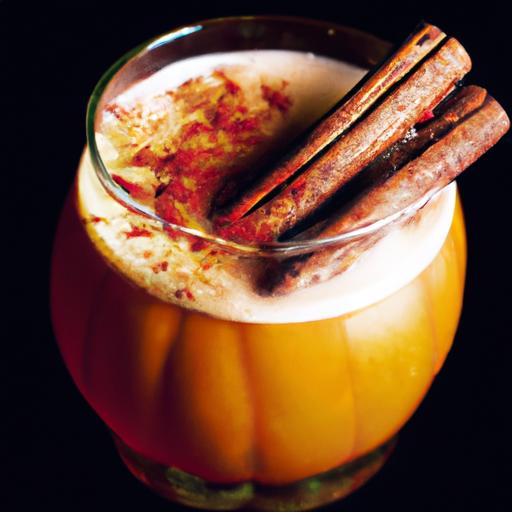 Spiced Pumpkin Bourbon Cocktail