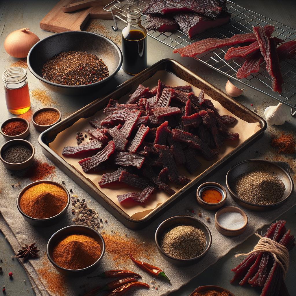 Spiced Venison Jerky