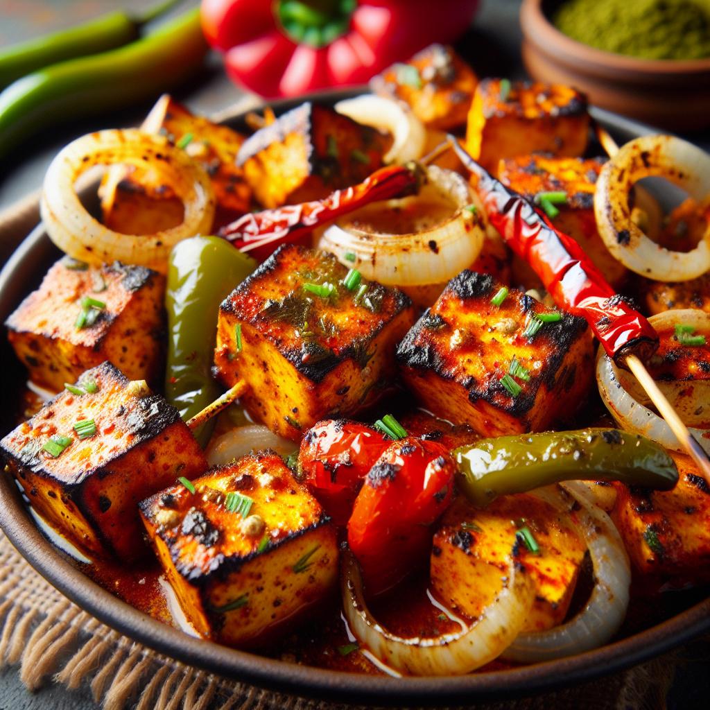 Spicy Paneer Tikka