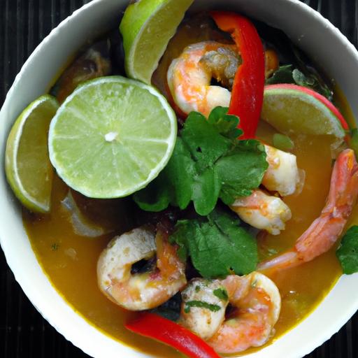 spicy prawn soup