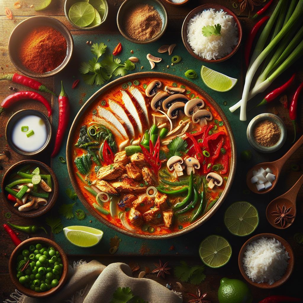 Spicy Thai Coconut Soup