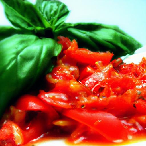 spicy tomato basil sauce