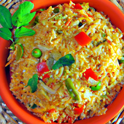 spicy tomato rice with basmati rice