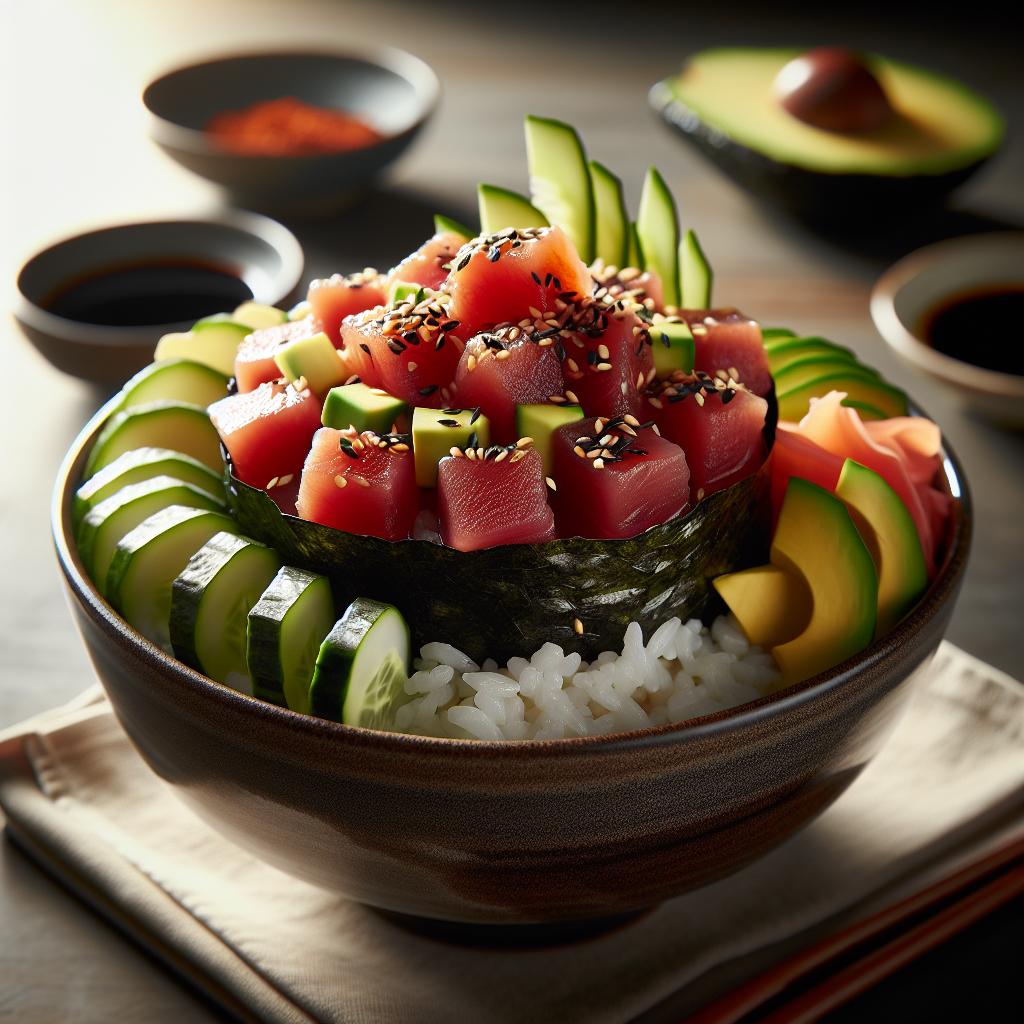 Spicy Tuna Roll Bowl