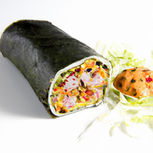 Spicy Tuna Roll Sushi Burrito