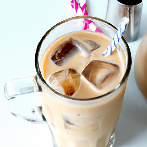 spiked iced chai tea latte