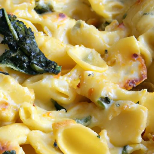 Spinach and Artichoke Mac and Cheese