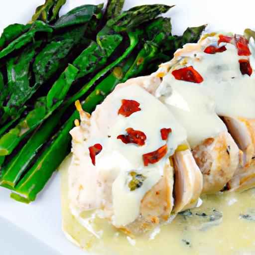 Spinach and Artichoke Stuffed Chicken