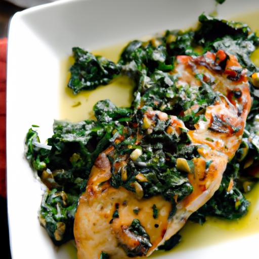 spinach and balsamic chicken