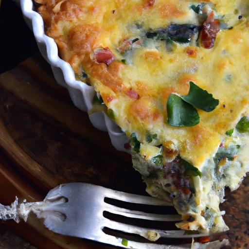 spinach and gruyere strata