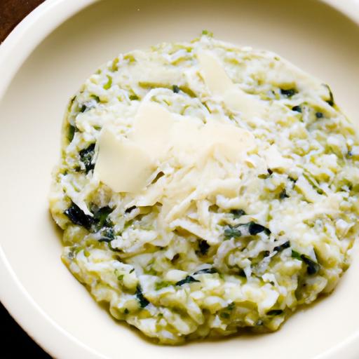 Spinach and Parmesan Risotto