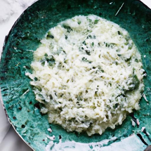 Spinach Parmesan Risotto