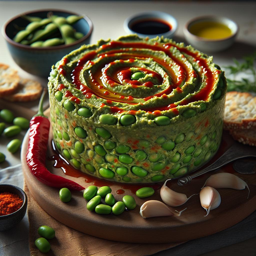 sriracha soy edamame spread