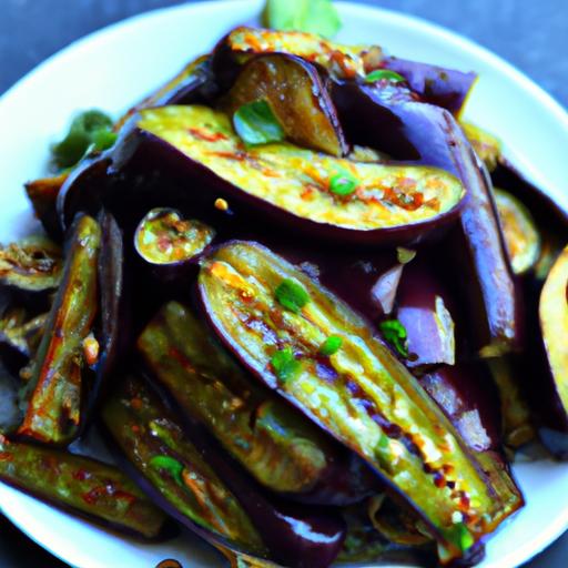 stir fried eggplant