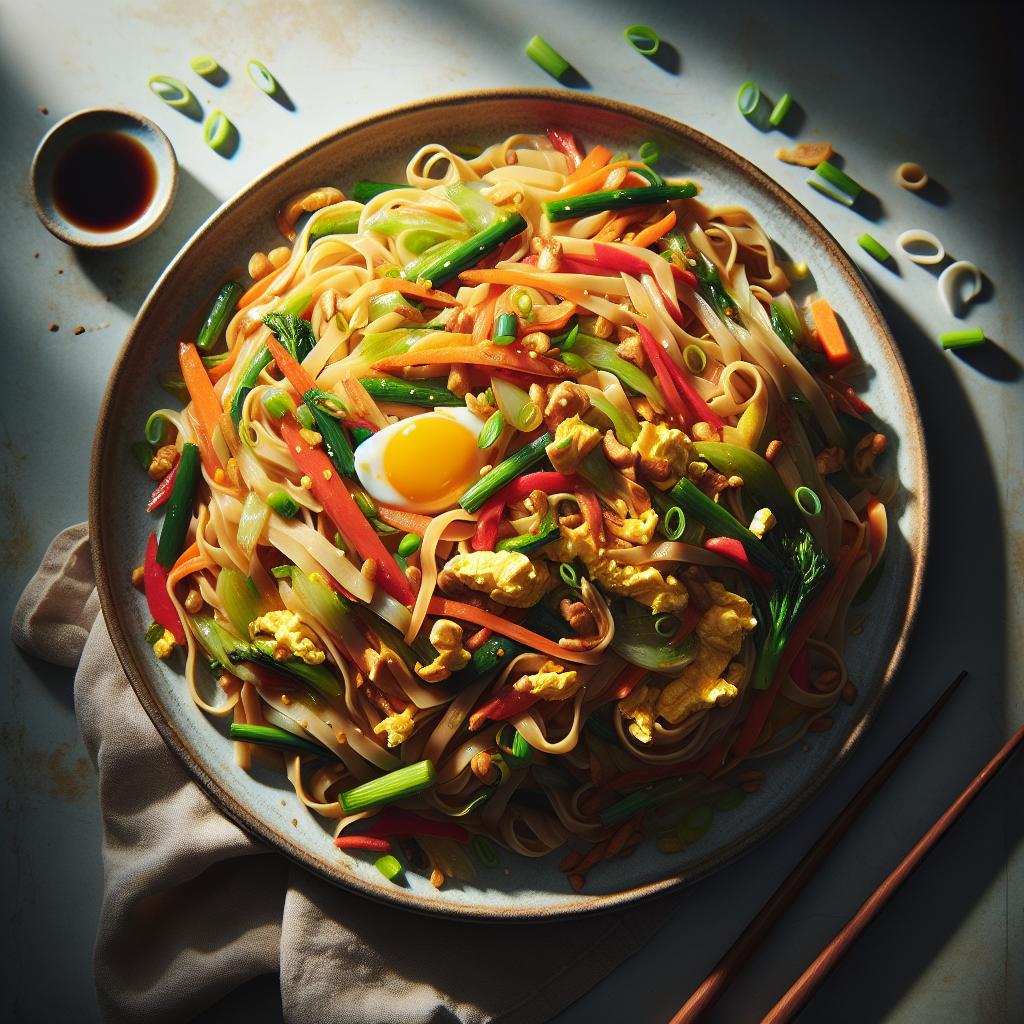 Stir Fried Rice Noodles