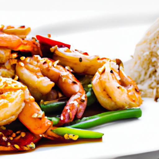 stir fried shrimps