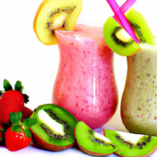 Strawberry Kiwi Milkshake